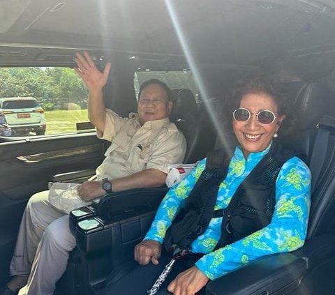 Pertemuan Susi Pudjiastuti dengan Prabowo dan Anies  Baswedan, Curi Perhatian