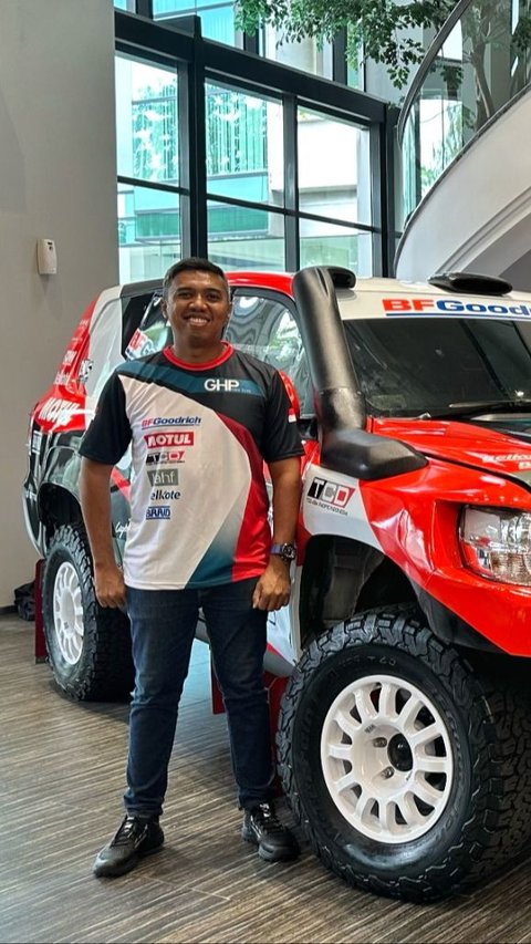 Pembalap Julian Johan (Jeje) Ikuti Asia Cross Country Rally 2023