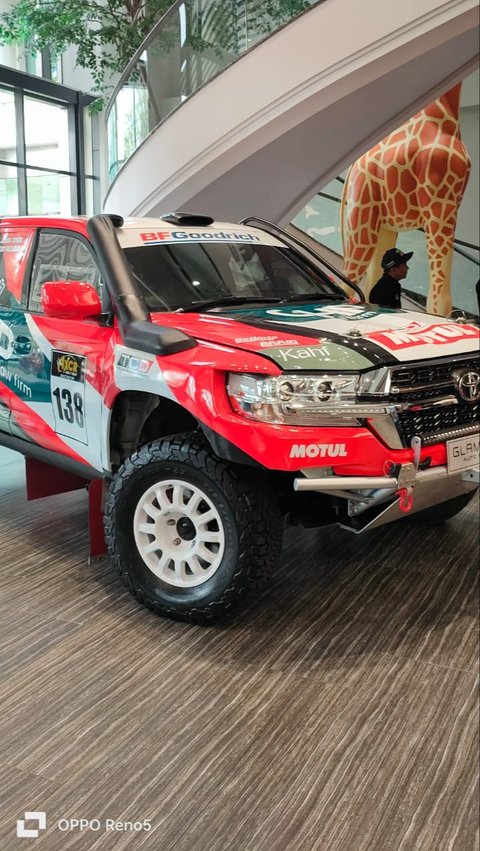 Kesangaran Toyota Land Cruiser yang akan Berlaga di Asia Cross Country Rally (AXCR) 2023