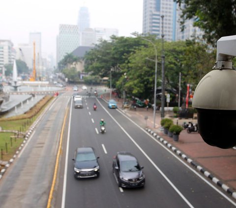 FOTO: 70 Titik Kamera ETLE Senilai Rp75 Miliar Siap Tangkap Pelanggar Lalu Lintas Ibu Kota
