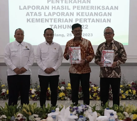 BPK Apresiasi Laporan Keuangan Kementan Tahun 2022