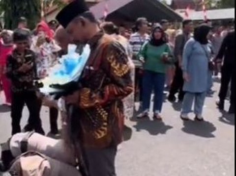 Tiga Anaknya Berhasil Jadi Bintara Polisi