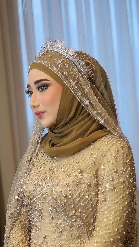 Cantik Bak Princess Timur Tengah, Potret Tengku Anataya Anak Cindy Fatikasari di Pernikahannya