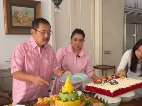 Tajir Melintir, Begini Momen Sederhana Ultah Bambang Trihatmodjo Penuh Peluk Cium Mayangsari & Sang Putri