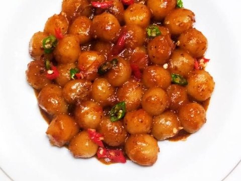 Resep Cilok Ayam Sambal Kacang