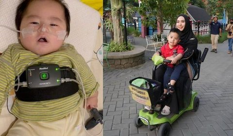 Sulaiman Ali Abdullah, anak keempat Oki Setiana Dewi, didiagnosis menderita Prader-Willi Syndrome saat dilahirkan.