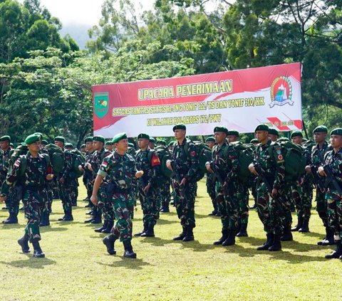 900 Prajurit TNI Siap Amankan Perbatasan Papua-PNG