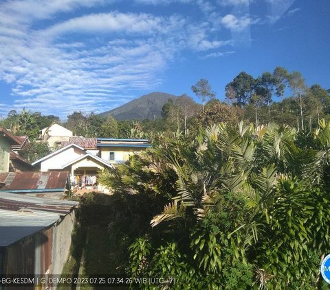Potret Kepanikan Pendaki saat Gunung Dempo Erupsi,  Lari Menyelamatkan Diri Sampai Tenda Ditinggal