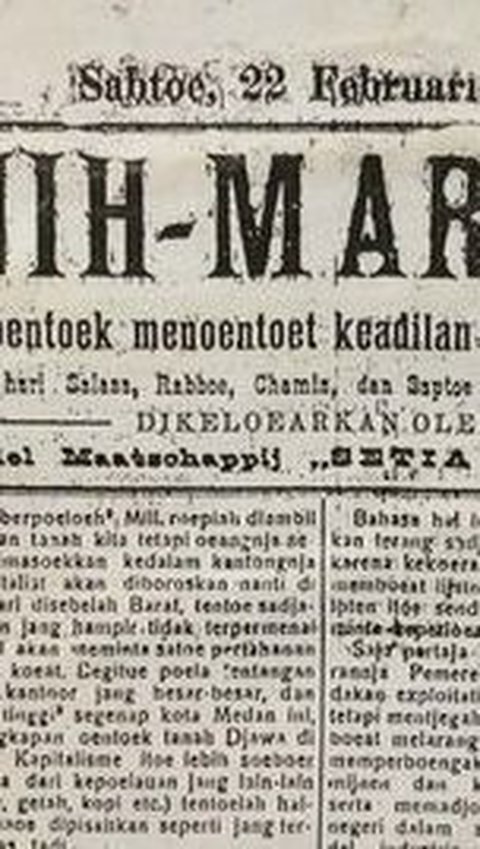 Sejarah Koran Benih Merdeka, Surat Kabar Penggagas Kemerdekaan di Bumi Sumatra
