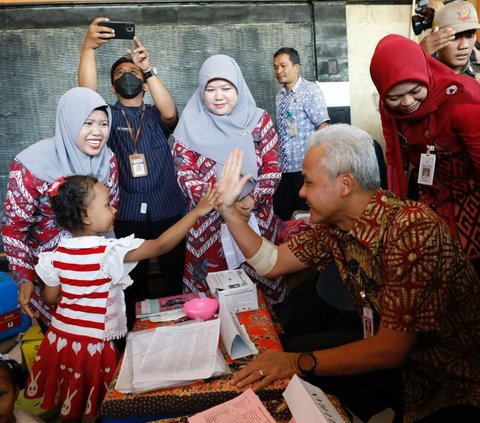 Ganjar mengatakan, penurunan stunting buah kinerja penyuluh, kader kesehatan dan dokter posyandu yang satu visi dan misi dengan Pemprov Jawa Tengah untuk menurunkan stunting.