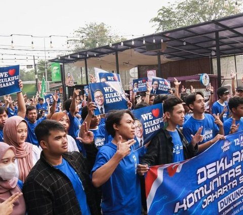 Ratusan Anak Muda Jakarta Dukung PAN di Pemilu 2024