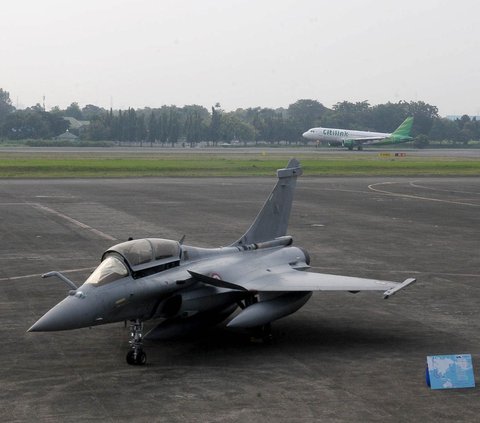 FOTO: Momen Pilot TNI AU Terpukau Kehebatan Jet Tempur Rafale, Mampu Kunci 3 Pesawat F-16 Sekaligus