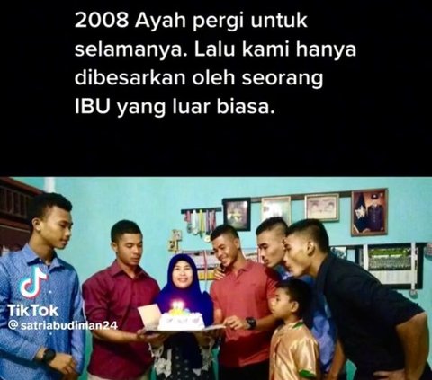 Bikin Salut, Ibu Hebat Ini Besarkan 6 Anak Seorang Diri hingga Sukses