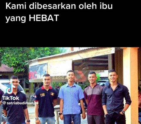 Bikin Salut, Ibu Hebat Ini Besarkan 6 Anak Seorang Diri hingga Sukses