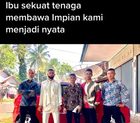 Bikin Salut, Ibu Hebat Ini Besarkan 6 Anak Seorang Diri hingga Sukses