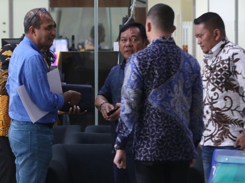 FOTO: Ekspresi Wamenkumham Irit Bicara usai Diklarifikasi KPK Terkait Gratifikasi Rp7 Miliar