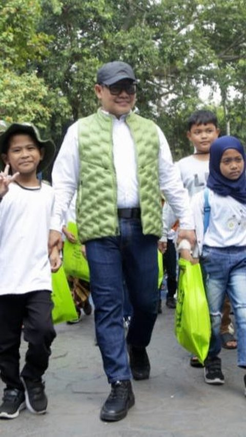 Rehat Kegiatan Politik, Cak Imin Jalan-Jalan Bareng 1.000 Anak Yatim ke Ancol