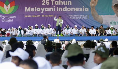 Kegiatan tersebut dilakukan dalam rangka memperingati Hari Lahir PKB ke-25 sekaligus momentum memperingati bulan Muharram.