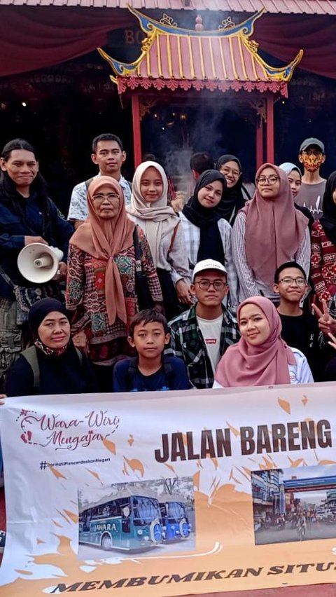 Jalan-Jalan Bareng Komunitas Wara-wiri Mengajar, Ajak Milenial Kenali Sejarah Kota TangerangTangerang.