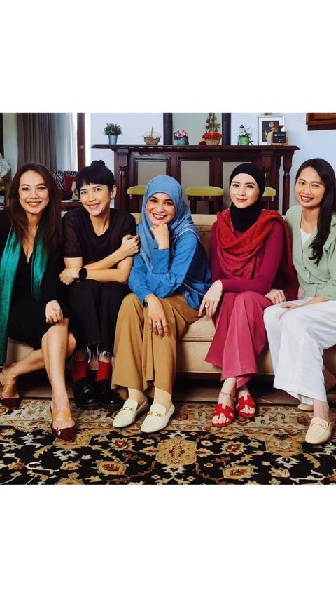 15 Tahun Berlalu, Intip Momen Reuni  Pemain Wanita Cinta Fitri