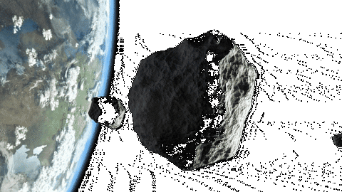Ia yakin dengan cara ini, pelan-pelan akan membuat lintasan asteroid besar yang menuju Bumi dapat dibelokan.