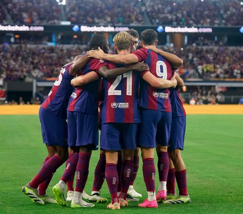 FOTO: Menegangkan Barcelona Gempur Real Madrid 3-0, Puluhan Pelanggaran hingga 7 Kartu Kuning Mewarnai Sepanjang Laga El Clasico di Pramusim