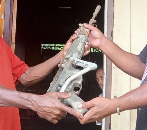 Senjata Polisi Anumerta Ini Akhirnya Ditemukan, Tersangkut di Kail Pemancing di Papua