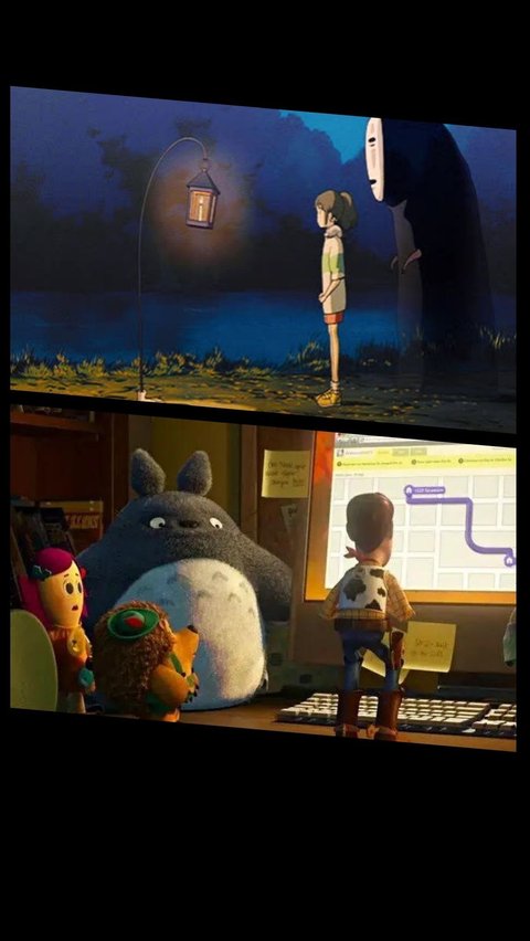 Ada Crossover Ghibli-Pixar di Toy Story dan Spirited Away, Bagaimana Ceritanya?