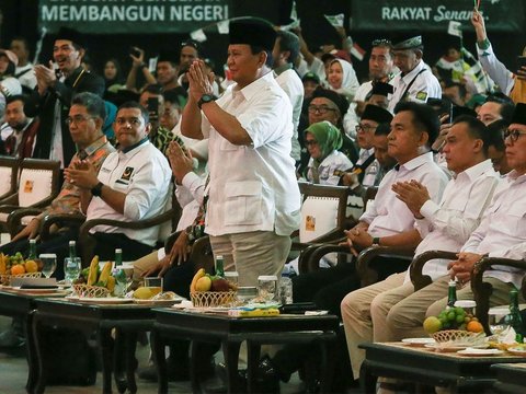 FOTO: Momen Partai Bulan Bintang Deklarasi Mendukung Prabowo Subianto Capres 2024