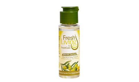 9. Fresh Living by FreshCare Minyak Zaitun (50 ml) - Rp13.900