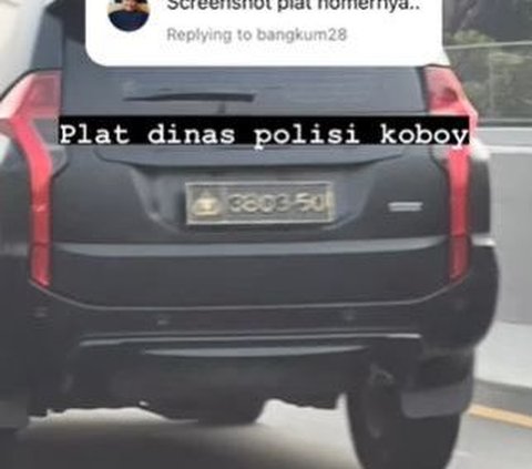 Viral Aksi Pengemudi Pajero Berpelat Polisi Ugal-ugalan di Tol PIK, Pepet Mobil Lain