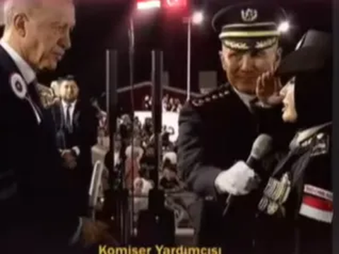 Polwan Jadi Lulusan Terbaik Akademi Kepolisian Turki