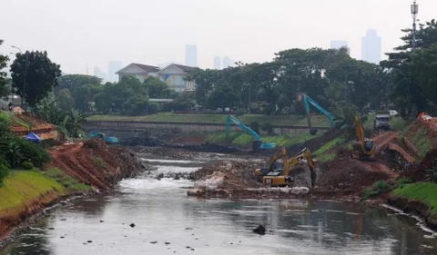 Jokowi menjelaskan, berkat kerja sama Pemprov DKI sekarang dan Kementerian PUPR, proyek tersebut kini dapat diselesaikan.