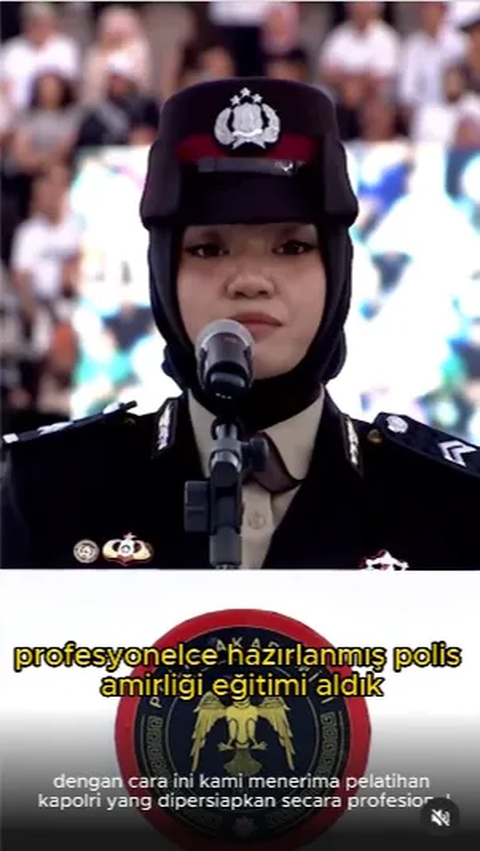 Tiga anggota Polri berhasil menyelesaikan pendidikan di Turkish National Police Academy (TNPA). Salah satu Polri tersebut adalah Briptu Tiara Nissa Zulbida.