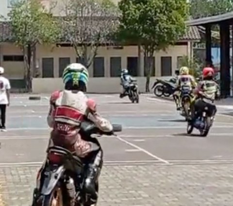 Sekolah Izinkan Ekstrakulikuler Road Race, Siswa Balapan di Lapangan