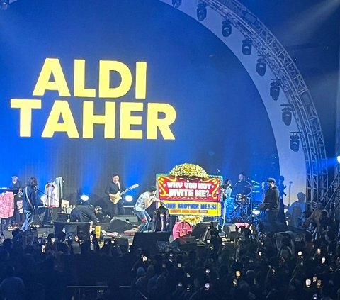 Intip Sederet Momen Unik Konser Aldi Taher, Ajak Anak Istri Selawatan di Panggung