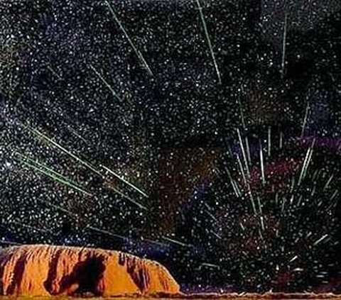 Meteorid atau 'bintang jatuh', merupakan benda langit yang terlihat 'jatuh' di malam hari.  Berbentuk bola gas panas dengan ukuran dan massa yang sangat besar. Bahkan ukurannya melebihi bumi.