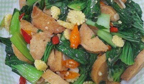 Resep Galantin Sapi Tumis Pok Coy