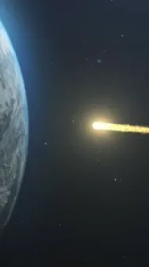 Saat meteorid menghantam satu sama lain di angkasa, serpihannya masuk ke Bumi. Serpihan tersebut, tersebar di langit dan jatuh di dataran Bumi.