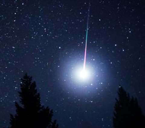 Begini Proses 'Bintang Jatuh', Puing Meteor Masuk dan Hantam Atmosfer Bumi