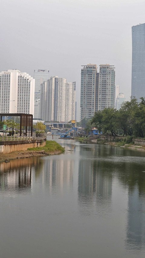 Kondisi Waduk Melati yang Diharapkan Jadi Pengendali Banjir di Jakarta