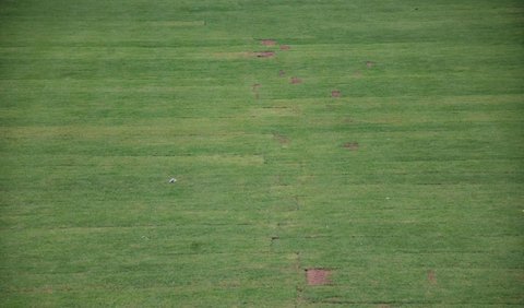 Menteri Pekerjaan Umum dan Perumahan Rakyat (PUPR) Basuki Hadimuljono, saat ini rumput di JIS tidak memenuhi standar FIFA.