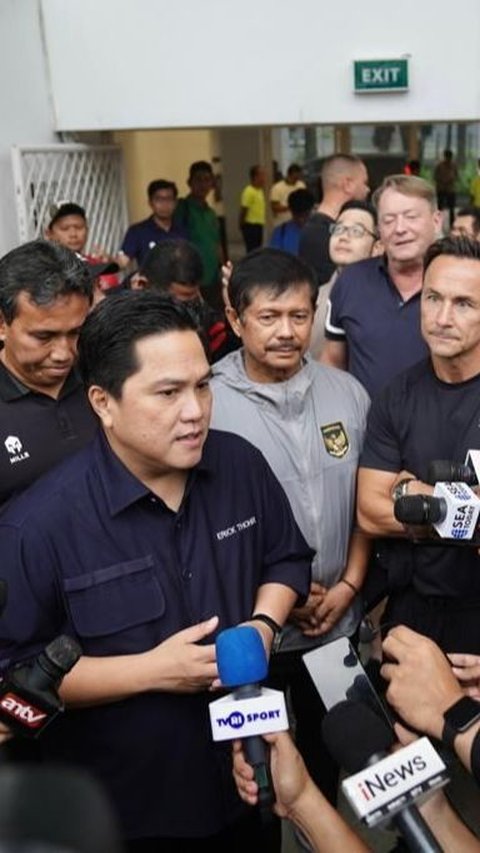 Erick Thohir Blak-Blakan soal Tuduhan Politisasi JIS