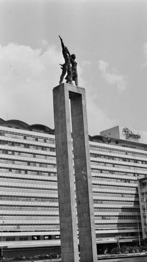 Begini Penampakan Jakarta Juli 1965, Pembangunan Monas Masih Belum Tuntas