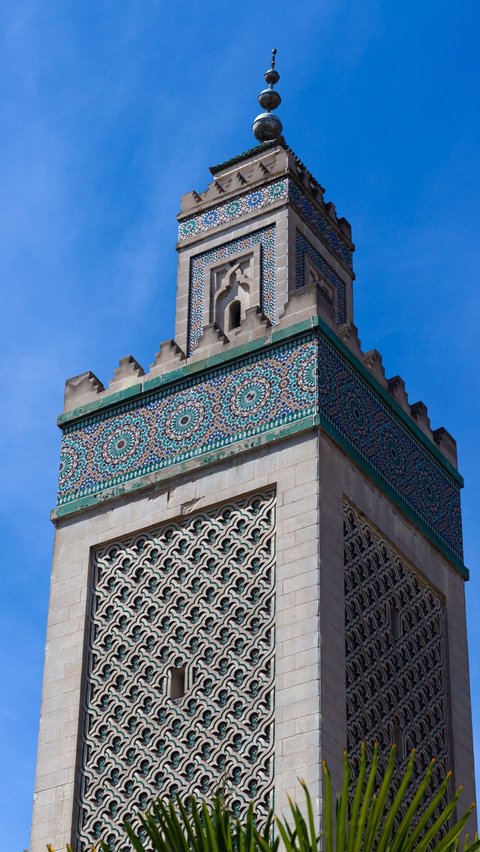 Melihat Keindahan Wisteria Bermekaran di Masjid Raya Paris