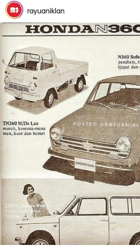 Inilah Mobil Honda Pertama yang Dijual di Indonesia pada era 1970-an