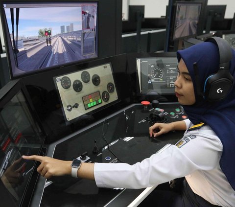 Penampakan Fasilitas Simulator untuk Latih Masinis LRT Jabodebek