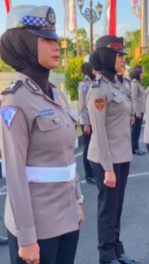 Polwan Cantik Ditegur Kapolres karena Masih Jomblo, Ternyata Sosoknya Tak Sembarangan