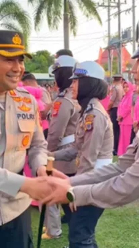 Polwan Cantik Ditegur Kapolres karena Masih Jomblo, Ternyata Sosoknya Tak Sembarangan