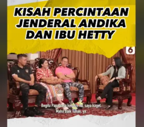 Cerita Awal Ketemu Eks Panglima TNI & Istri, Saling Taksir Tapi Tak Berbicara
